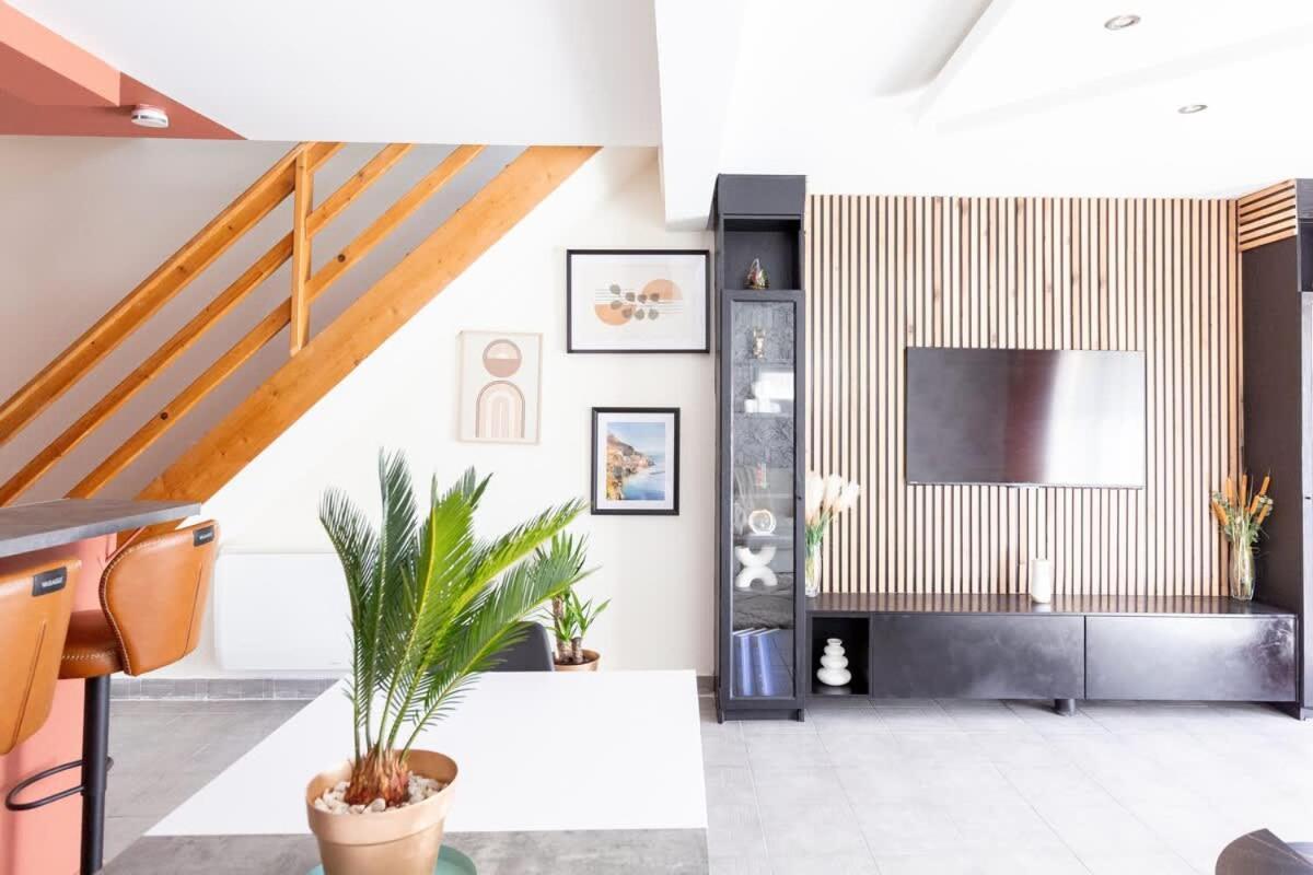 Demouville Loft Moderne Et Cosy Proche Des Villes Et Plages מראה חיצוני תמונה