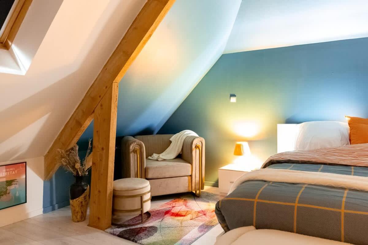 Demouville Loft Moderne Et Cosy Proche Des Villes Et Plages מראה חיצוני תמונה